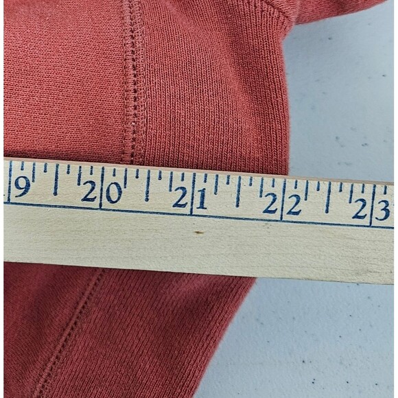 Champion Sweatshirt Unisex Med Hoodie Reverse Weave Heavy Tuft Logo Pullover GUC - Picture 8 of 10